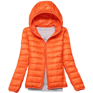 Chaqueta acolchada recortada de burbujas para mujer, abrigo de invierno a la moda, venta al por mayor, chaqueta acolchada alternativa de plumón, respetuosa con el medio ambiente - Product Image 4