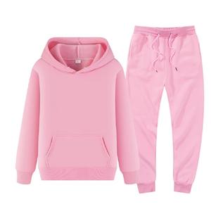 Chándal Personalizado Unisex 100% Algodón Transpirable de Forro Polar Grueso con Logotipo Bordado de Secado Rápido y Resistente al Viento, Tallas Grandes, Venta al Por Mayor - Product Image 4