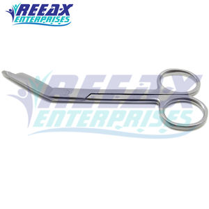 Ciseaux à bandage utilisés à l'hôpital Meilleur fournisseur Instrument chirurgical en acier pour dispositif médical par REEAX ENTERPRISES - Product Image 2
