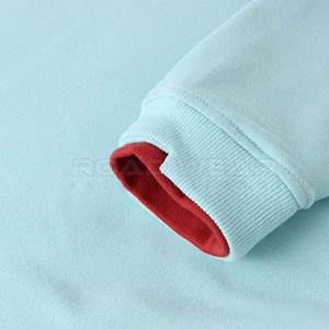 Sudaderas extragrandes de manga larga para hombre de lana de algodón 100% con patrón sólido transpirable sudaderas con capucha y sudaderas de invierno - Product Image 6