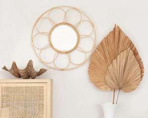 Vietrustic New Arrivals Wall Accessories <b>Bamboo</b> Rattan <b>Mirror</b> For Livingroom Decor - Product Image 5
