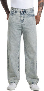 Jeans grande taille au design authentique pour homme pantalon ample en denim coupe droite pantalon décontracté grande taille vente en gros de jeans en denim en vrac - Product Image 3