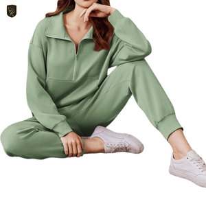 Conjunto de Salón Elegante de Dos Piezas con Diseño de Corte Relajado para Uso Diario, Viajes y Comodidad en el Hogar - Product Image 6