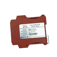 Module de relais de sécurité XAORI SLC SCDA127R ISO13849-1 4, contrôleur de rideau lumineux de sécurité pour arrêt d'urgence, surveillance double canal 24VDC