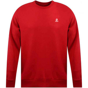 Sweat-shirt surdimensionné en coton de qualité vierge Sweat-shirt à col rond doublé en polaire épaisse Sweat-shirt à manches longues en coton vierge personnalisé - Product Image 5