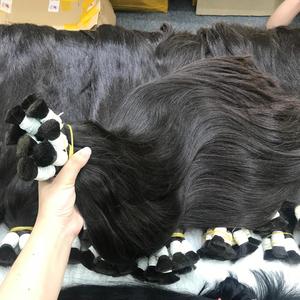 ผมต่อจากด้านหน้าและมัดผมมนุษย์แบบชาวเวียดนามดิบ100% พร้อมลูกไม้แบบ HD - Product Image 2