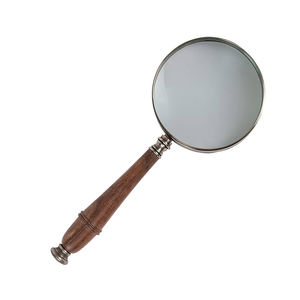 Venta al por mayor mango decorativo lupa instrumento óptico metal lupa lectura inspección lupa - Product Image 3