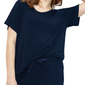 ชุดเสื้อยืดและกางเกงขาสั้นระบายอากาศของผู้หญิงสร้างขึ้นเพื่อความสบายในฤดูร้อนและสวมใส่ได้หลากหลายมีสไตล์ที่โดดเด่น - Product Image 5