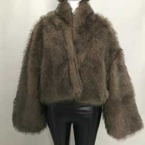 Nouveaux manteaux en fausse fourrure pour femmes, veste à taille ajustable, vêtements féminins, col rabattu de luxe, sequins épissés, nouveau hiver 2025 - Product Image 2