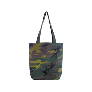 Custom Printed <b>Tote</b> <b>Shopping</b> <b>Bags</b> Big Capacity Fashionable Recycle Fabric Multi-Compartments Multiple Pockets Zipper Open - Product Image 4