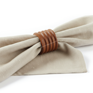 Porte-serviettes en bois de manguier fait main sur mesure pour hôtel et décoration de table de fête à domicile, vente en gros - Product Image 3