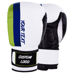 Guantes de boxeo que los hombres prefieren para entrenar, bolsa de entrenamiento, cuero sintético, acolchado cómodo, correa ajustable ergonómica - Product Image 4