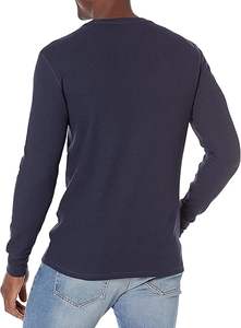 Camisa de gofres de manga larga ajustada para hombre Camiseta suave y cómoda Disponible en BD - Product Image 2