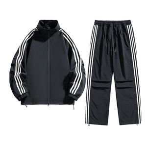 Sweat à capuche en molleton brodé pour hommes d'hiver de qualité supérieure décontracté coupe-vent respirant adulte - Product Image 2