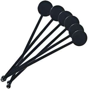 Extrémité crânée Style Vintage cuillère en métal en acier inoxydable agitateur à Cocktail pour boissons Swizzle barre de mélange outils accessoires - Product Image 5