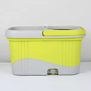 Chất Lượng Cao Cấp Cuộc Sống Dễ Dàng Sợi Nhỏ Lau 360 Xoay Quay Tay Báo Chí Sàn Làm Sạch Với Xô Ma Thuật Xử Lý - Product Image 5