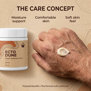 Crème hydratante pour le visage ECTO DUNE Desert Moisture 50 ML - Anti-rides avec beurre de karité pour usage quotidien - Product Image 2