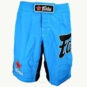 Pantalones Cortos de Boxeo de Último Diseño para Hombre en Tela Elástica de Poliéster y Spandex de Secado Rápido y Alta Calidad - Product Image 3