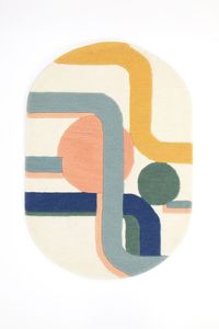 Alfombra de lana con mechones a mano de diseño personalizado moderno, alfombra con mechones a mano al por mayor para sala de estar para TEXTILES INDIOS H/L - Product Image 2