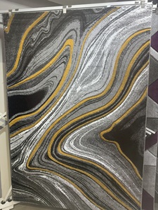 Alfombra Goldenmoon Home Area de alta calidad Durable Double Schling Poliéster Alfombra suave Versátil Diseño abstracto Hecho a máquina Turquía - Product Image 4