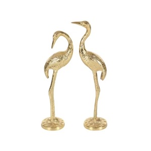 Sculpture en métal élégante de cygne affichage de table décoratif élégant pour la conception artistique de pièce maîtresse d'événement de mariage de bureau à domicile pour - Product Image 1