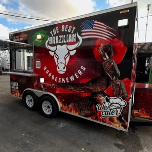 Meilleur camion de restauration pour restauration rapide BBQ en gros en stock Livraison rapide incluse - Product Image 4