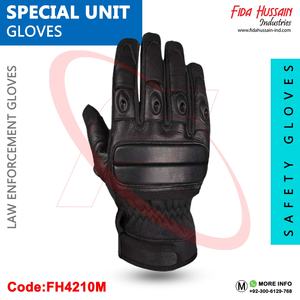 ถุงมือยุทธวิธีป้องกันขนาดกะทัดรัดถุงมือป้องกันมือถุงมือหนัง - Product Image 2