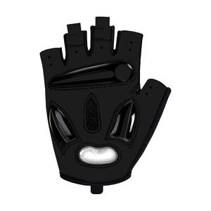 QST hommes demi-doigts gants de cyclisme 5mm Gel Pad anti-dérapant course gants de vélo pour vélo de route VTT cuir - Product Image 5