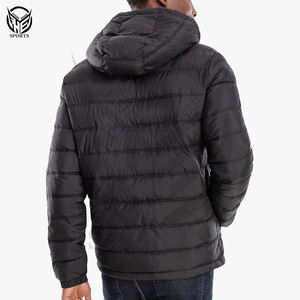 Chaqueta Acolchada Impermeable con Capucha y Logotipo Frontal, Estilo de Moda Personalizado, Unisex, para Invierno, Ropa de Calle al por Mayor - Product Image 6