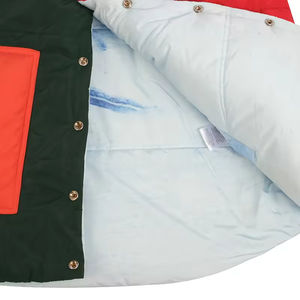 OEM Personnalisé Hommes Logo Contraste Couleur Vers Le Bas Gilet Épais Chaud Gilet Veste Décontractée Hiver Réversible Hommes Doudoune Fabrication - Product Image 4