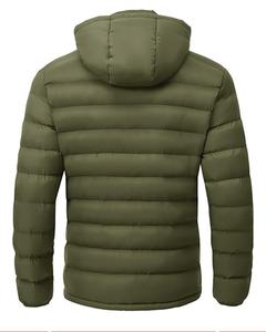 Chaqueta Acolchada para Hombre, Primavera 2025, Estilo Urbano, Resistente al Viento, Impermeable, Reversible, Transpirable, Mezcla de Poliéster/Algodón - Product Image 5