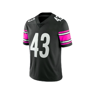 Pakistan Supplier Original Design Training Style American Football Jerseys Cheap Price Durable Adult Polyester Rugby T-shirts - Product Image 5
