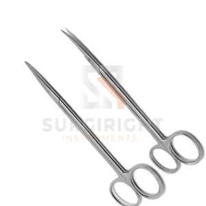 Ciseaux d'opération de ciseaux de chirurgie en acier manuel de haute qualité côtés pointus et émoussés la base des instruments chirurgicaux - Product Image 3