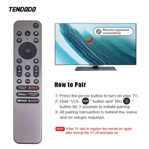 New Style Sells Well RMF-TX910U Voice Remote Control Compatible with Sony 4K 8K HD Backlight Function Smart TV Remotes