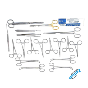 คุณภาพสูง 38 ชิ้นสุนัข Spay Pack สัตวแพทย์เครื่องมือผ่าตัดผู้ผลิตและส่งออก - Product Image 3