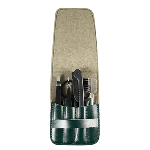 Depilador Facial y Recortador de Cejas 5 en 1 Portátil con Bolsa de PU y Pinzas para Cejas - Product Image 1