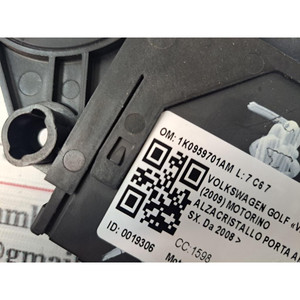 Moteur électrique de lève-vitre avant gauche VOLKSWAGEN Golf 6 Berline 1K0959701AM (08>12) - Product Image 6