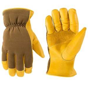 ถุงมือหนังวัวสำหรับผู้ชายถุงมือนิรภัยสำหรับใส่ทำงานในอุตสาหกรรมถุงมือนิรภัยสำหรับคนขับ - Product Image 4