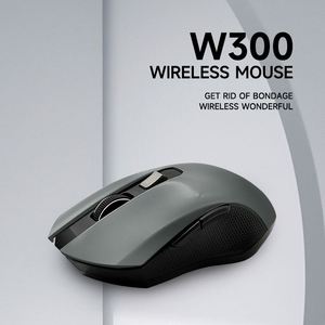 JERTECH W300 seyahat Pc ergonomik alüminyum çift 2.4ghz WIFI sessiz BT şarj edilebilir dizüstü kablosuz fare - Product Image 2