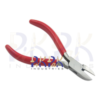130mm longueur totale coupe semi affleurante fabrication de bijoux fil pince coupante Double ressort à lames avec poignées en PVC pour le sertissage de la pêche