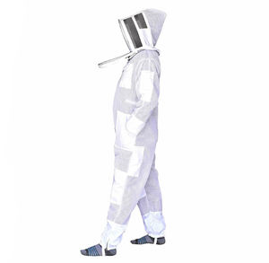 ชุดเลี้ยงผึ้งแบบเต็มตัวระบายอากาศได้ดีทำจากไนลอนระบายอากาศได้ทุกฤดูปลอดภัยกว่าอุปกรณ์ป้องกันผึ้ง - Product Image 3