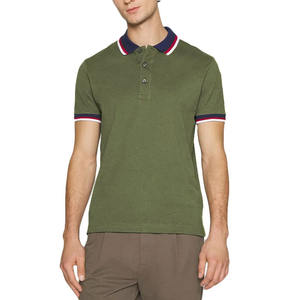 Meilleur prix, polo pour homme sur mesure, haute qualité, nouveau design, manches courtes, tricot en coton, vente en gros professionnelle - Product Image 3