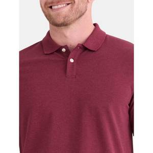 Polo à manches courtes pour homme, 2024 coton, respirant, à revers, en 10 couleurs, pour les sports de golf, été 100% - Product Image 2