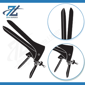 Espéculo Vaginal Cusco de Acero Inoxidable con Acabado Negro, Manual, Pequeño, 105 mm x 25 mm, Certificado CE, Instrumentos Quirúrgicos de Alta Calidad - Product Image 3