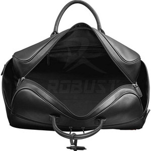 <b>Leather</b> Duffle <b>Bag</b> Sport Style Spacious Design <b>Soft</b> Genuine <b>Leather</b> Polyester Lining High Quality Stylish Functional - Product Image 3