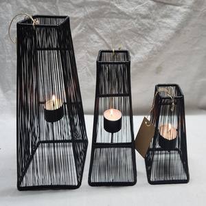 ที่ใส่เทียนโลหะทองเหลืองปรับแต่งได้สไตล์ทองที่แขวนตะเกียงสวนในบ้านของตกแต่งคริสต์มาส - Product Image 1