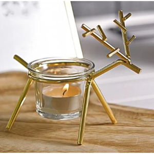 เชิงเทียนโลหะแนวนอร์ดิกสำหรับตกแต่งบ้านสไตล์วินเทจเชิงเทียนสุดสร้างสรรค์ - Product Image 2