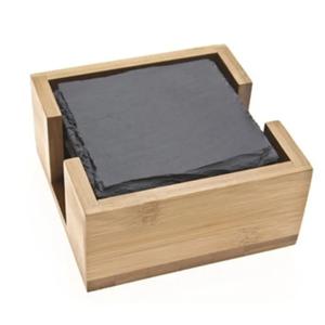 Ensemble de sous-verres rectangulaires en marbre organique de qualité supérieure tampons de table en pierre décorative marron pour hôtels et boissons - Product Image 3