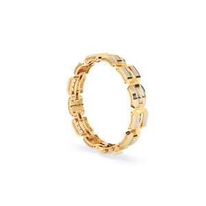 Bracelet en diamant cultivé en laboratoire pour homme élégance intemporelle Moissanite Bangles - Product Image 1