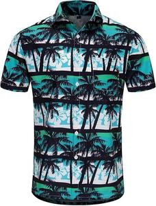 เสื้อยืดสำหรับผู้ชายแบบสั่งทำเสื้อเชิ้ตชายหาดแบบระเหิดพร้อมริงเกอร์ - Product Image 3